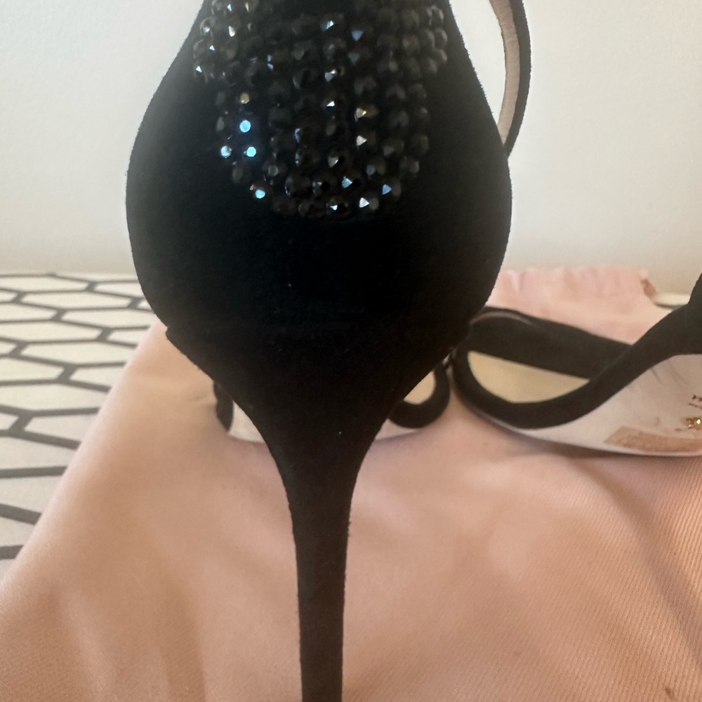 Disney x Stuart Weitzman Nudistcurve Black, size 9 - Picture 7 of 11